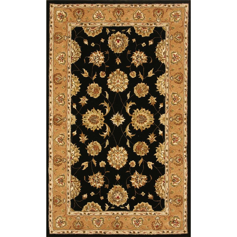 Dynamic Rugs 70230-092 Jewel Collection 5 Ft. X 8 Ft. Rectangle Rug in Black